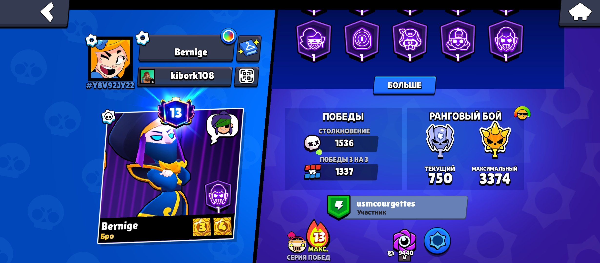 Vsghs dbhdh bdhdh bdhdh bdhd, trophies 33053, brawlers 92, primes 13