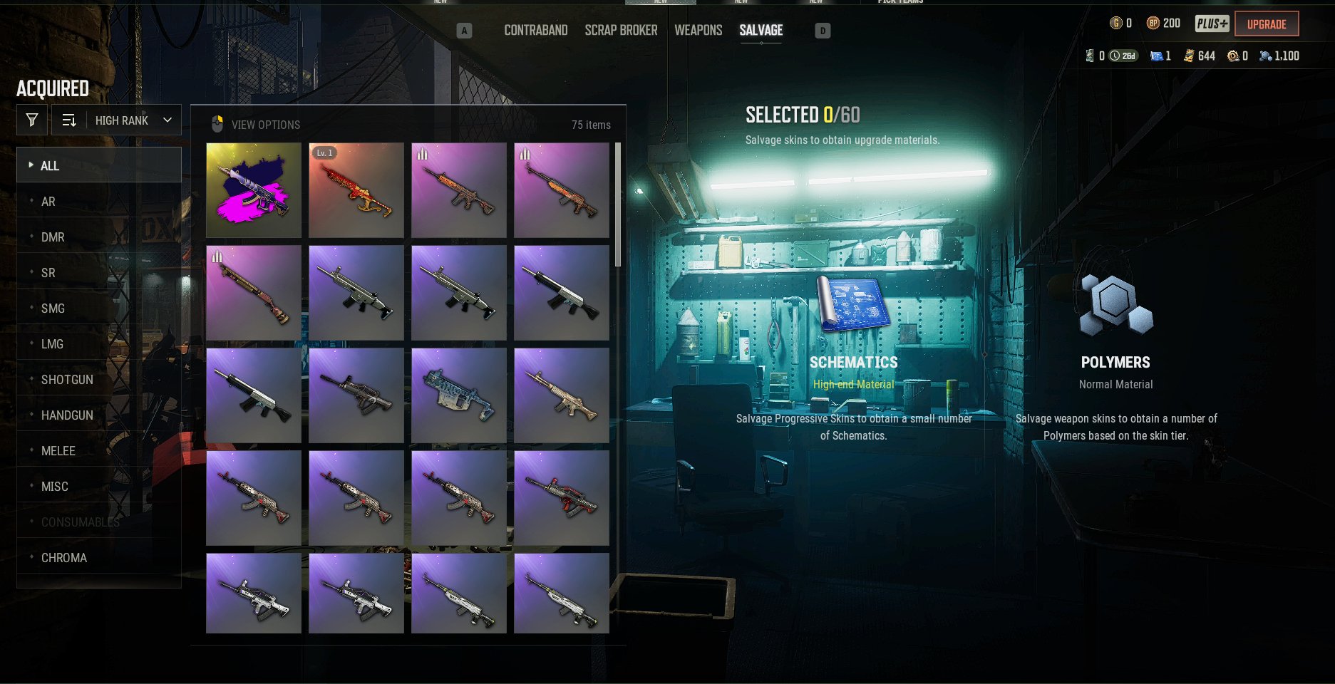 🔥[PROGRESSIVE] NEON DREAM AUG (LVL 3) + YULE SLEIGH MINI14🔥🎀185 CHESTS🎀🔥MANY SETS🔥, No BATTLEGROUNDS Plus