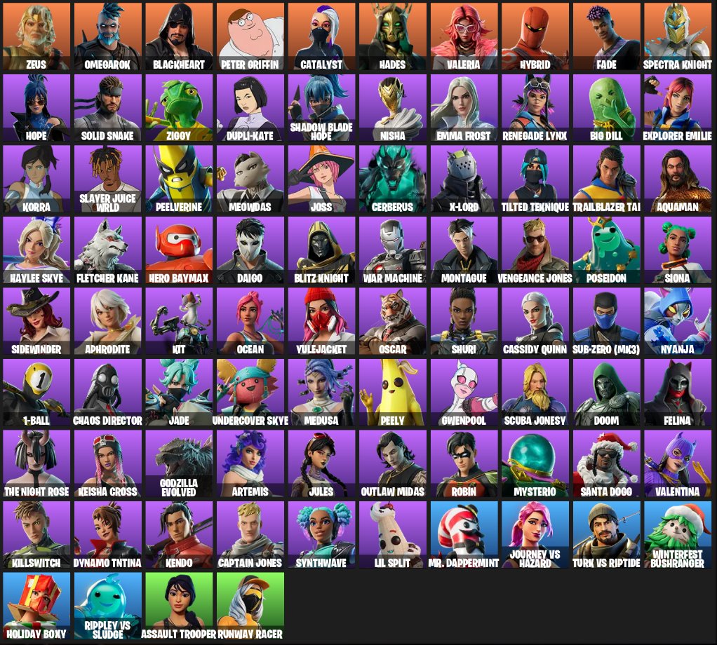 ⚡[84 SKINS]⚡ FULL ACCESS ⚡ DATA + EMAIL CHANGE ⚡ AUTO-DELIVERY ⚡ GUARANTEE, Sale, skins 84