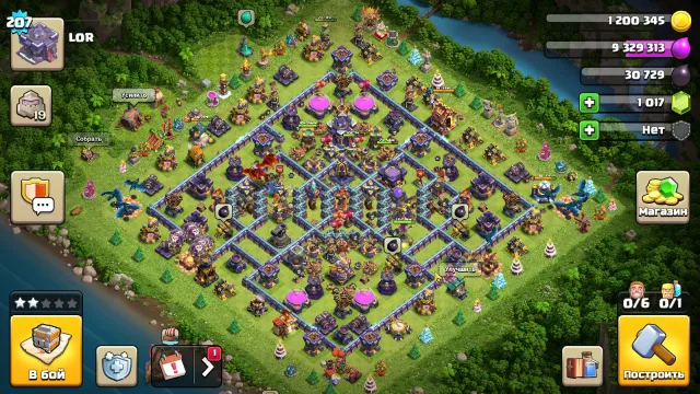 🏰15 TH🏰👑HEROES 77/90/58/56/37/10👑🎀10 SKINS🎀🔮11 EPIC GADGETS🔮⭐FULL WALLS ⭐, 15 TH Home Village, 10 TH Builder Base