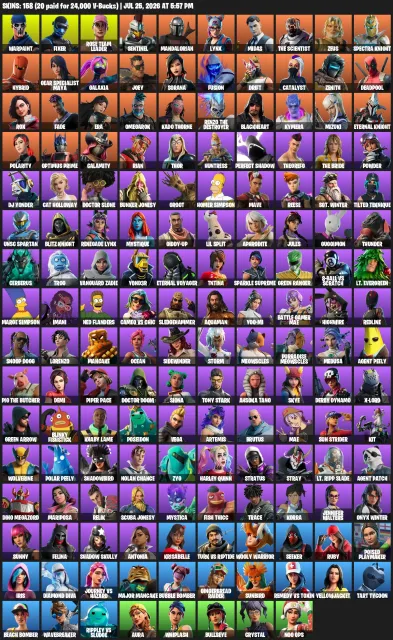 🌻OLD PVE🌻🌳LYNX, RONIN, CUSTOM🌳🌷SKINS FOR 24K WB🌷🌲FULL ACCESS🌲🌹READY TO GAME🌹#589, Sale, skins 158