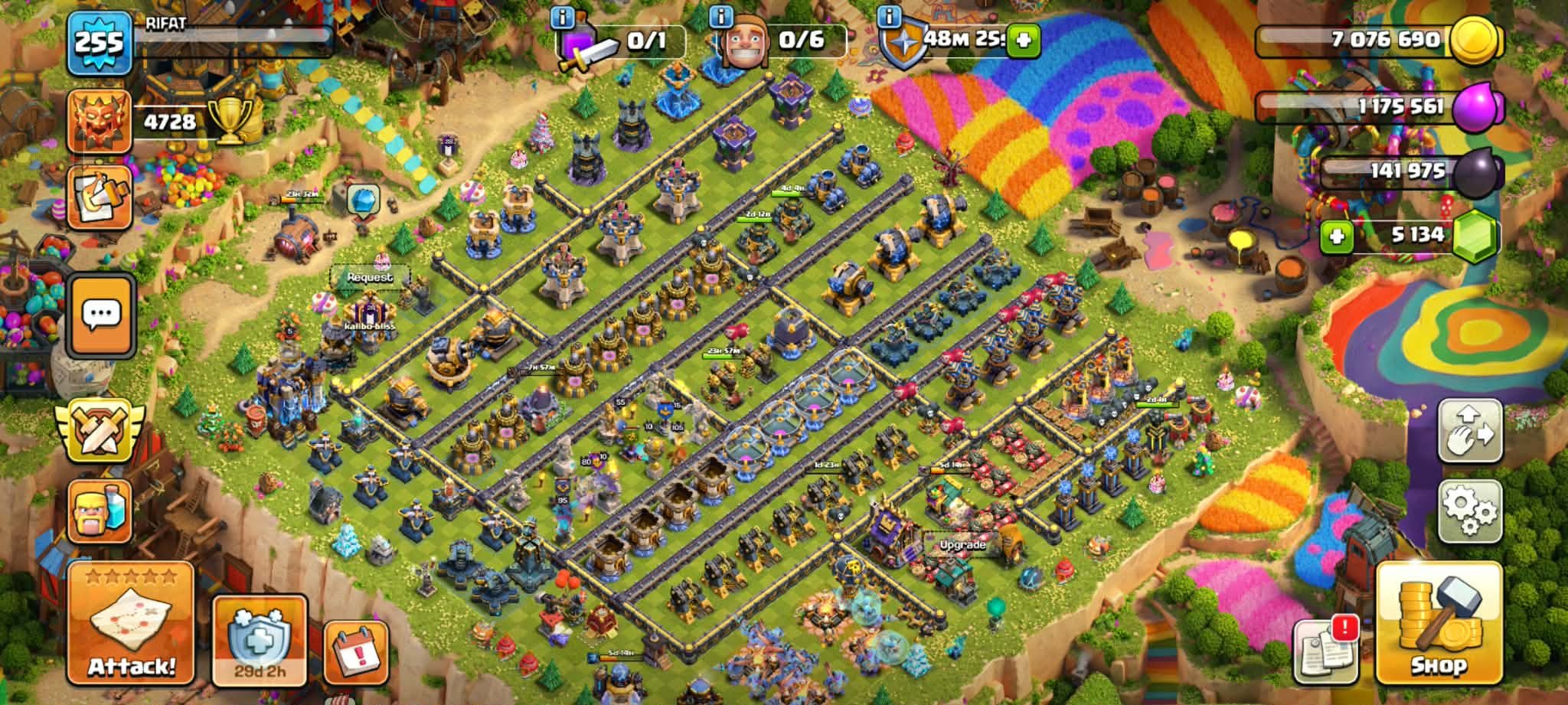 TH 18 💹5 Hero Max💹5000+ Gems💹Max Equipment 🏷️𝗡𝗼𝘁𝗲: 𝟏𝟎𝟎% 𝐒𝐚𝐟𝐞 𝐀𝐜𝐜𝐨𝐮𝐧𝐭 𝐆𝐮𝐚𝐫𝐚𝐧𝐭𝐞𝐞𝐝📌, 18 TH