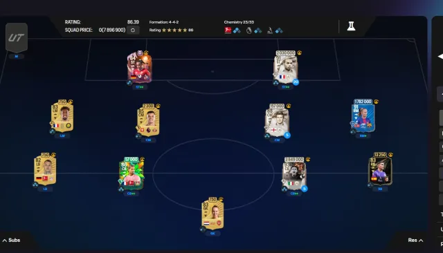 ✨Account with Hansen 91✨ no game on the account!✨ Web opened ✨2kk squad, PS, Sale, Standard Edition, Rating 87, Squad value 2000k, Coins on balance 100k