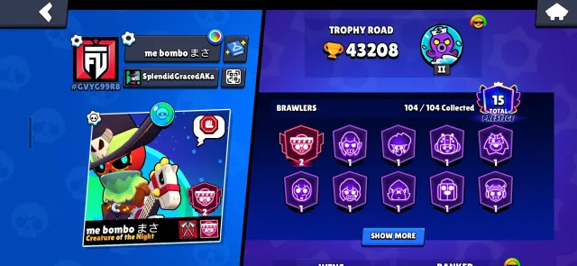 Selling an awesome Brawl Stars account.