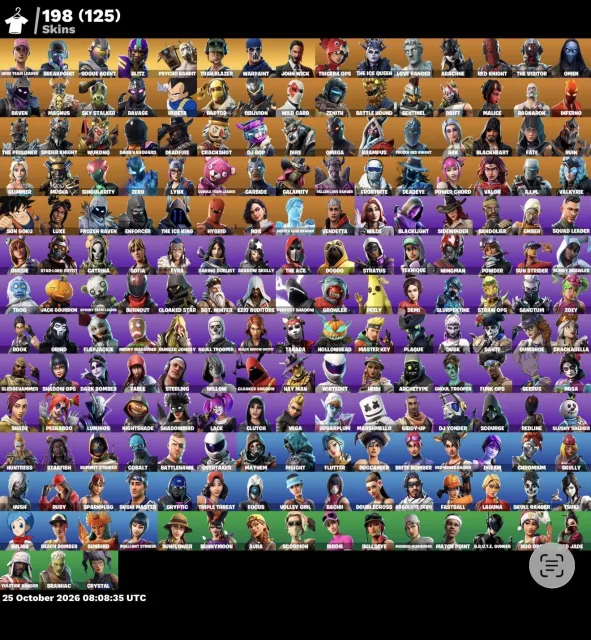 198 skins🔥Grind, Breakpoint, psycho, Sale, skins 198