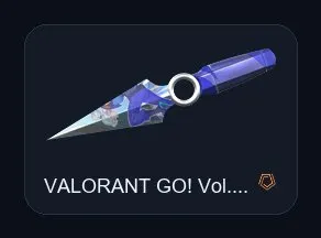 【 VALORANT GO! Vol. 1 Knife 】【 Retrowave Sheriff 】, Sale, Gold 3, Agents: 23, Skins: 10