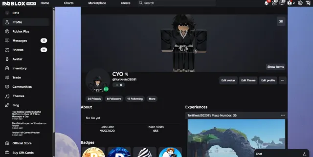 ❄️Fat account from 2020 in Roblox | leveled up a lot of games |❄️, Sale, Voice chat: Available