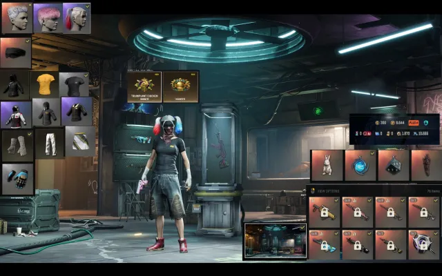 PGI BERYL GEAR HEAD MAZAR1NK HOODIE ASHEK GLOVES, Есть BATTLEGROUNDS Plus