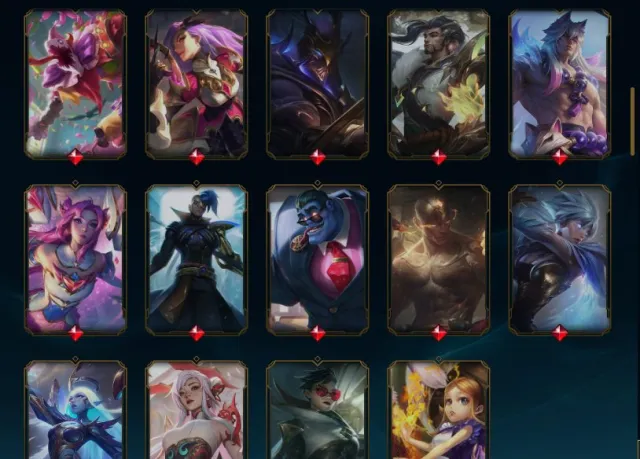 all champions 120 skins, Sale, level 471, champions 173, skins 120, Platinum