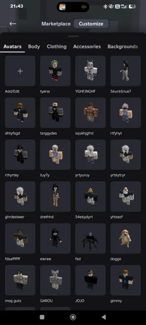 DONATION ACCOUNT HAS A LOT OF THINGS | 62 rb on balance, Sale, Voice chat: No