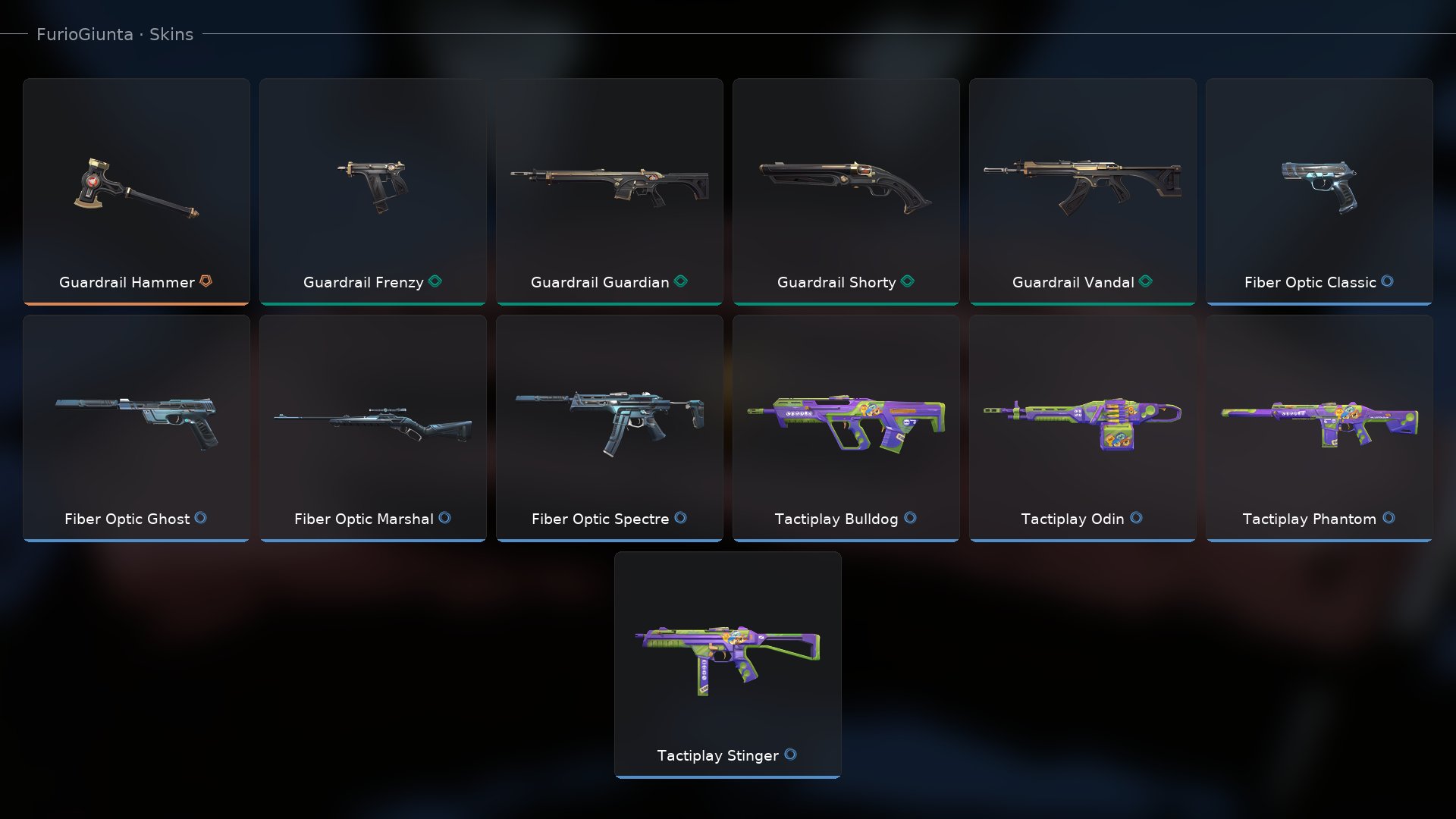 💿 𝟏 Knife | Collection Chipping, Fiber Optic ― Phantom Tactics, Sale, Silver 1, Agents: 10, Skins: 13