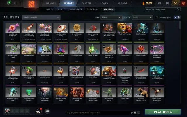 DOTA 2 ACCOUNT - Ranked to Archons - 26% Calibration. ARCANAS, Sale, 7945 Honorable, 7945 Polite, 100 matches