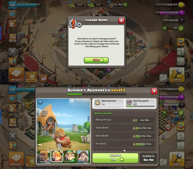 Th17➤Complete set➤7 epics max➤good euipment➤70% discount shop➤, 17 TH Родной Деревни, 10 TH Строителя