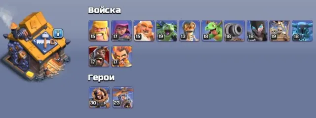 🔥 RАТУША 14 🏰 ⚔️ 63/62/40/34/19 ⭐️ 180 LVL 💎 ТОП ПРОКАЧКА 💎 Автовыдача, 14 TH Родной Деревни