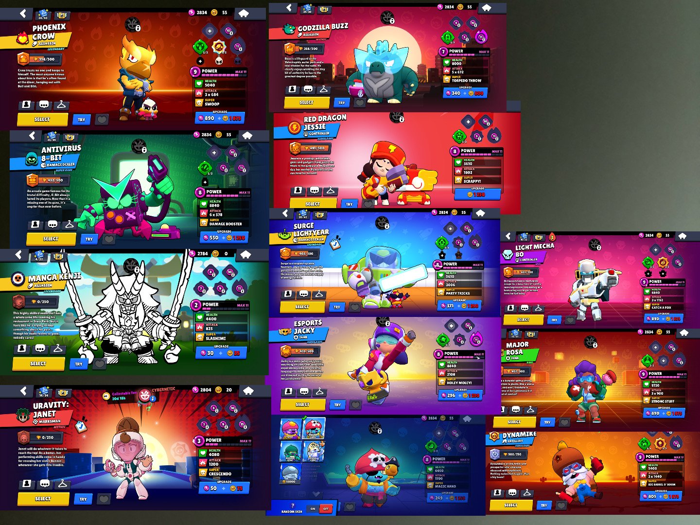 Old akk for 4 bp, trophies 29100, brawlers 91, primes 3