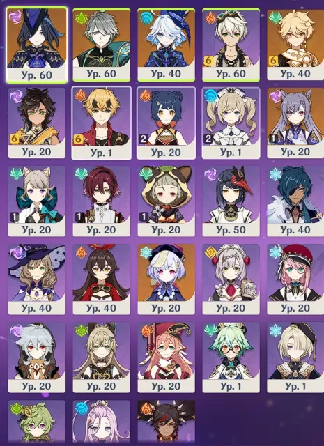 Haitam+Signa+Clora+Signa+Furina+Legi, Any platform, Email linked, Iter, Levelled up, AR 51