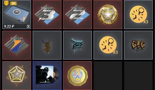 🔥CS2 PRIME【 6 MEDALS 】🟧 Balance: 274 rubles 🔥 Recovery data (First email, phone, receipts), Sale, With inventory, Has PRIME