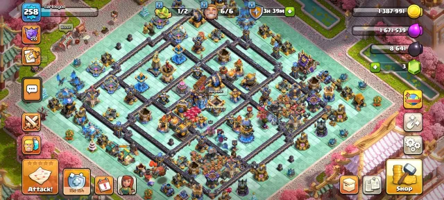 TH 18 Full Max~Heros-110/110/85/90/55~2× Scenary~Cwl madels 1376~17×Hero Skin~Connect To Buyer Mail, 18 TH Родной Деревни, 10 TH Строителя