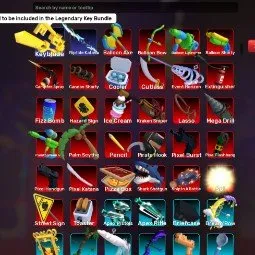 KEY BLADE💛REPTIDE KATANA💛PERMAFROST+GRAPPLER🤍12 PRIME WEAPONS🤍A LOT OF WEAPONS AND SKINS🤍, Аккаунты