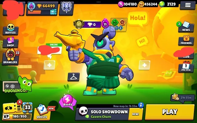 👑FAT OLD ACCOUNT👑🏅3RD PRIME RICO🏅💎60K+ SKINS💎⚔️OLD SKINS⚔️🔥450K GOLD AND 2K GEMS🔥, 66500 trophies, 106 brawlers