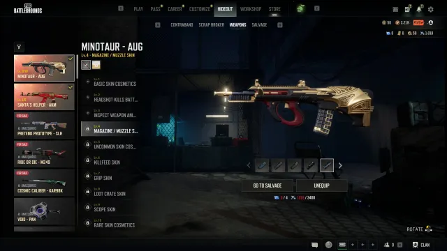 ✅RANKED READY 295 LVL🔥AUG MINOTAUR🔥AKM SANTA'S HELPER🔥17SHOU🔥38+ ОРУЖИЙ💥ОДЕЖДА💥EMERALD SMOKE, Есть BATTLEGROUNDS Plus