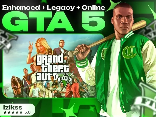 ░▒▓█♻️ EPIC GAMES ♻️【 GTA 5: PREMIUM EDITION 】♻️ +SOCIAL CLUB 🟩 0 ЧАСОВ 🟩 LEGACY+ENHANCED ✅, Продажа
