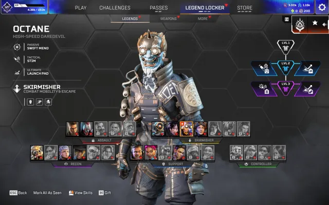 【 16 leg 】【 EA / Steam / Xbox 】【 127 lvl 】【 Rookie 】, Новичок, 127 уровень, Реликвия: Нет