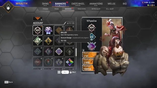 🍀 【 329 LVL 】76 LEGEND SKINS | EA APP + XBOX 🍀 ПОЛНЫЙ ДОСТУП 🔑, Бронза, 329 уровень, Реликвия: Нет