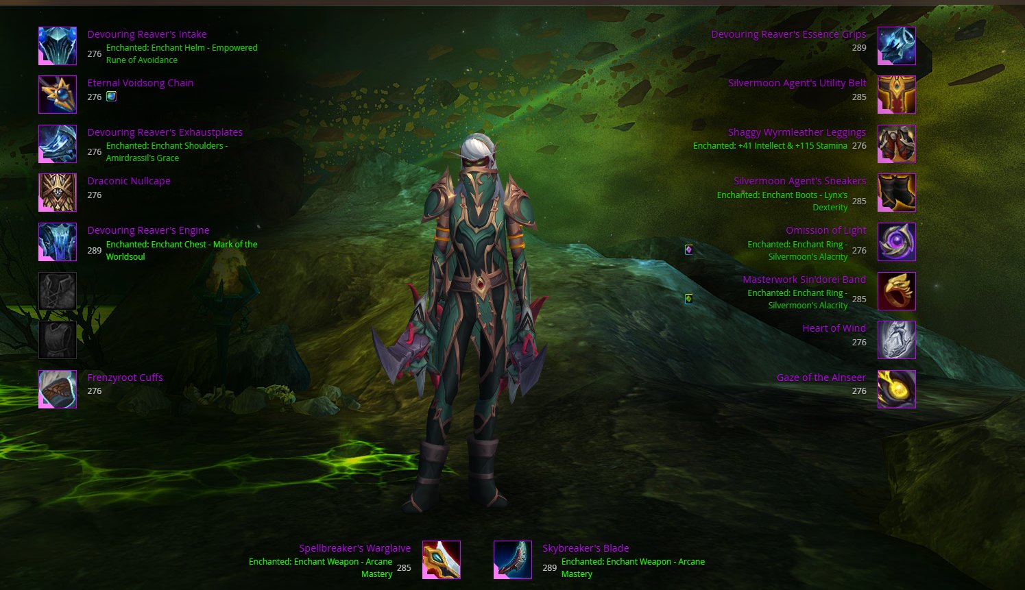 🟢Midnight Season 1🟡DH 3400+ RIO / 285+ iLVL 🟢 🟡, 90 level, Blood Elf, Demon Hunter