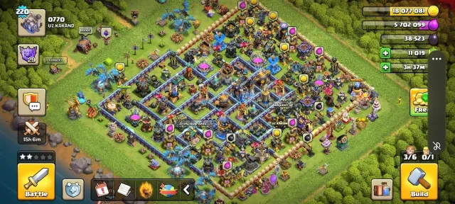 given via gmail. 11k gems, 18 Town Hall of the Home Village, 10 Builder Hall