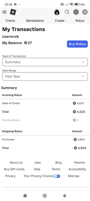 Awesome Account 🥹Awesome upgrade😍Total 6800+ RB🤤No chat😭 Email linked🥲, Sale, Voice chat: No