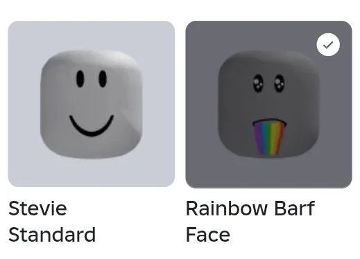 🎉😱 Аккаунт с мега хайп лицом Rainbow barf face 😱🎉, Продажа, Voice chat: Есть