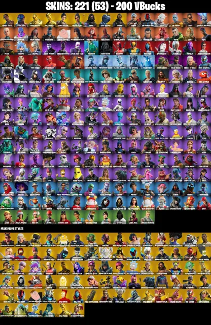 [PC/PSN/XBOX] 221 skins | Travis Scott | Astro Jack | Brutus (Golden Agent) | Midas (Golden Agent), Sale, skins 221