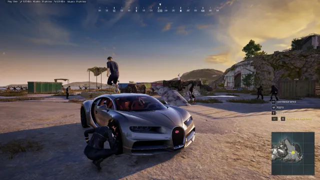 BUGATTI CHIRON (Édition Spéciale), PROGRESSIVE AUG & PROGRESSIVE M416, Yes BATTLEGROUNDS Plus