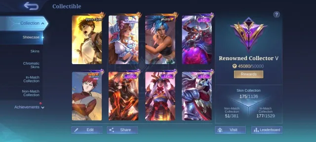 Eren Yin⚡KOF Karina✨Fluffy Floryn🌸Gara Vale💎30 Deluxe Skins🌟Epic Lancelot💫Kagura🔷Moskov⚡Emblem Max, Продажа, Ранг: Мифический, Уровень: 53, Процент побед: 52%, Герои: 100, Облики: 175