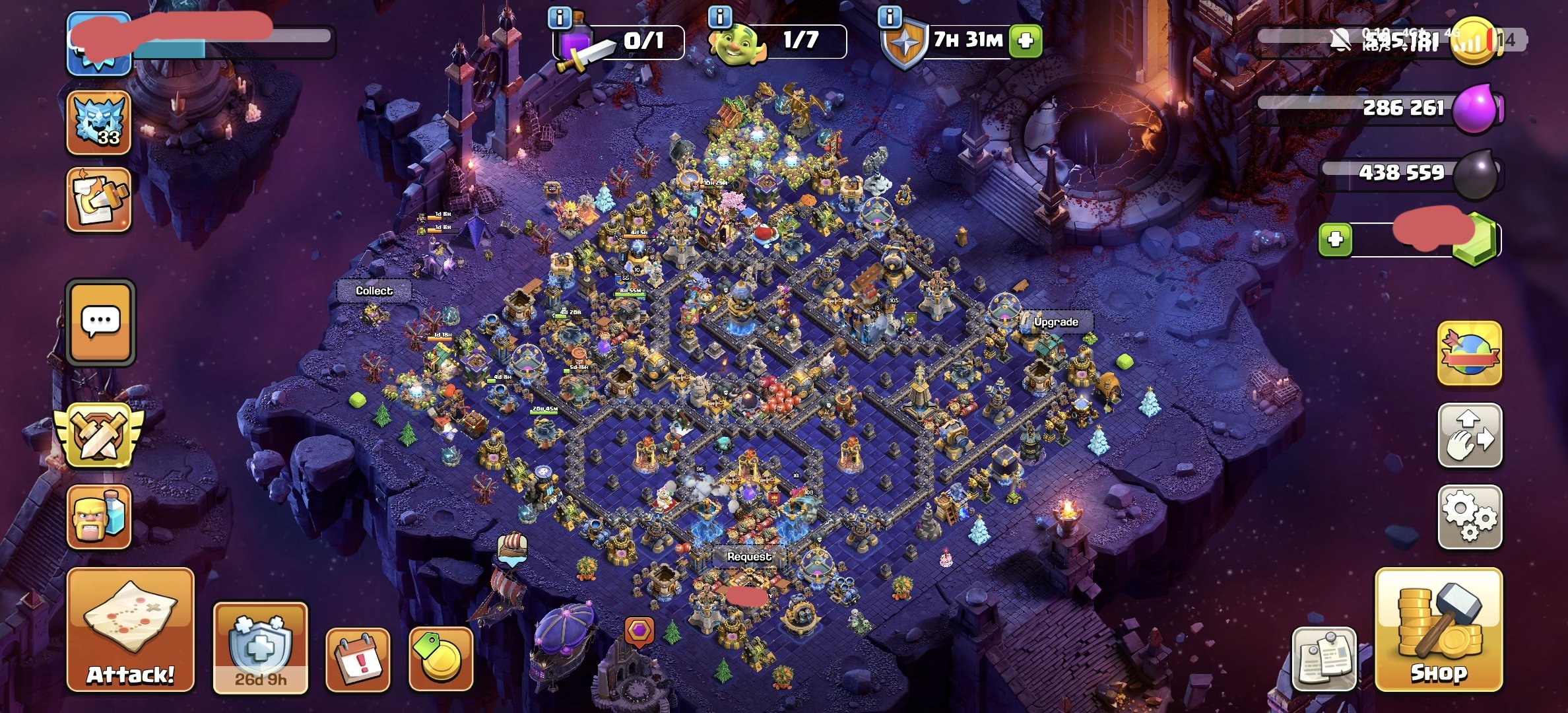💥 TH18 ,wall max , 2 hero max, five xl 10$ scenery,full equipment, 8 epic max | Name Change 1500!, 18 TH Main Village, 10 TH Builder