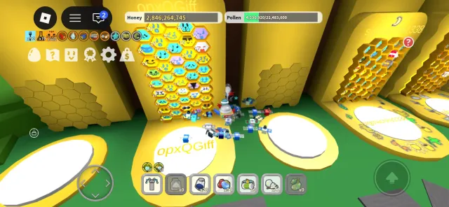 45 bees Diamond mask, belt with Honey from the shop, normal resources. The account is well suited for an alt, Accounts