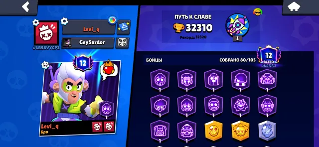 You won't regret buying☺️ there are 3 accounts for different games, 32310 trophies, 80 brawlers, 12 primes