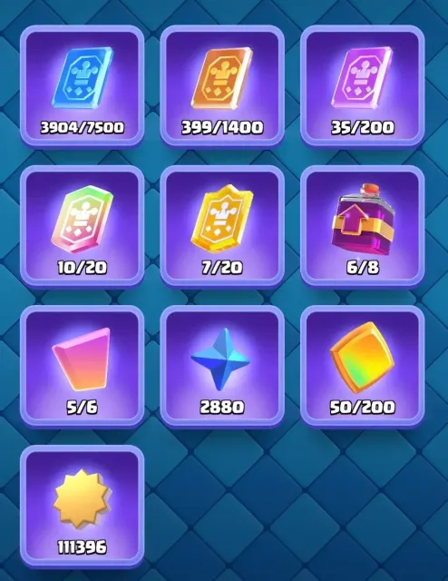 ⚡ 14 EVO ⚡ 6 HEROES ⚡123/123 CARDS⚡ 11740 🏆 | 2255 💎 | AUTO DELIVERY✅, 28 arena, 1631 level, 11740 trophies, 123 cards, No
