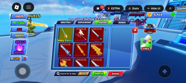 |male account||total 2500-3000 robux| evade, mm2 bladeball.., Sale, Voice chat: No