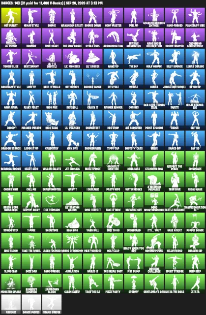 148 Skins пехотинец упырь лом, take the elf очень много всего lara croft рик санни dbd, Продажа, скины 148