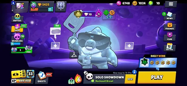 ◆⬛️◾️ [BUZZ 3 PRIME] ◾️⬛️◆ ┃ ◾️ [190 PLACE IN THE WORLD] ◾️ ┃ ⬛️ [SILVER BUZZ] ⬛️, 5435 trophies, 41 brawlers, 4 primes