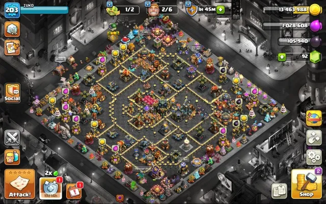17 th 90% фулл | Level 203 | 92/94/46/70/41/12 | фулл экипа + донат оформа, 17 TH Родной Деревни, 8 TH Строителя