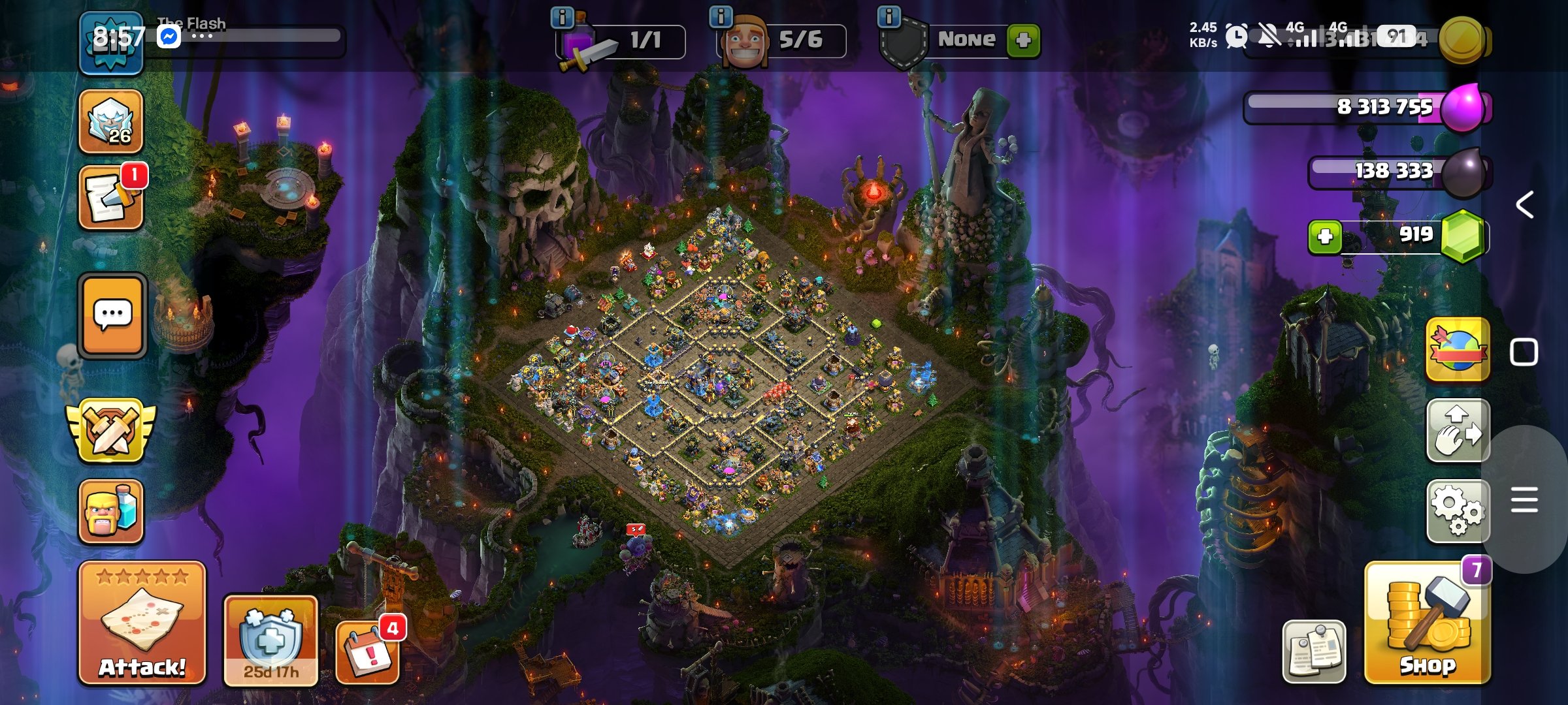 🔥 TH18 | LVL 211 | BK103 | AQ101 | GW74 | RC54 | Full Access 🔥, 18 TH Main Village, 10 TH Builder