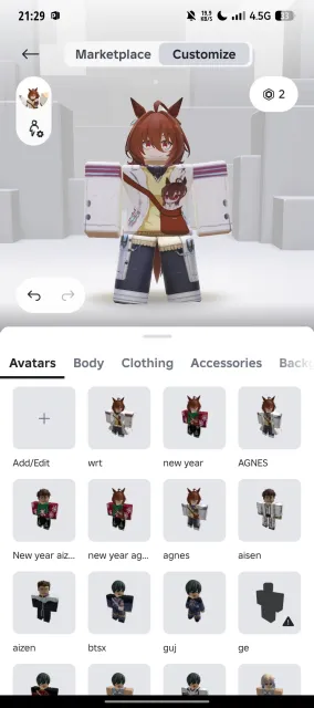 Личный аккаунт, множество плэйсов с предметами, Продажа, Voice chat: Есть