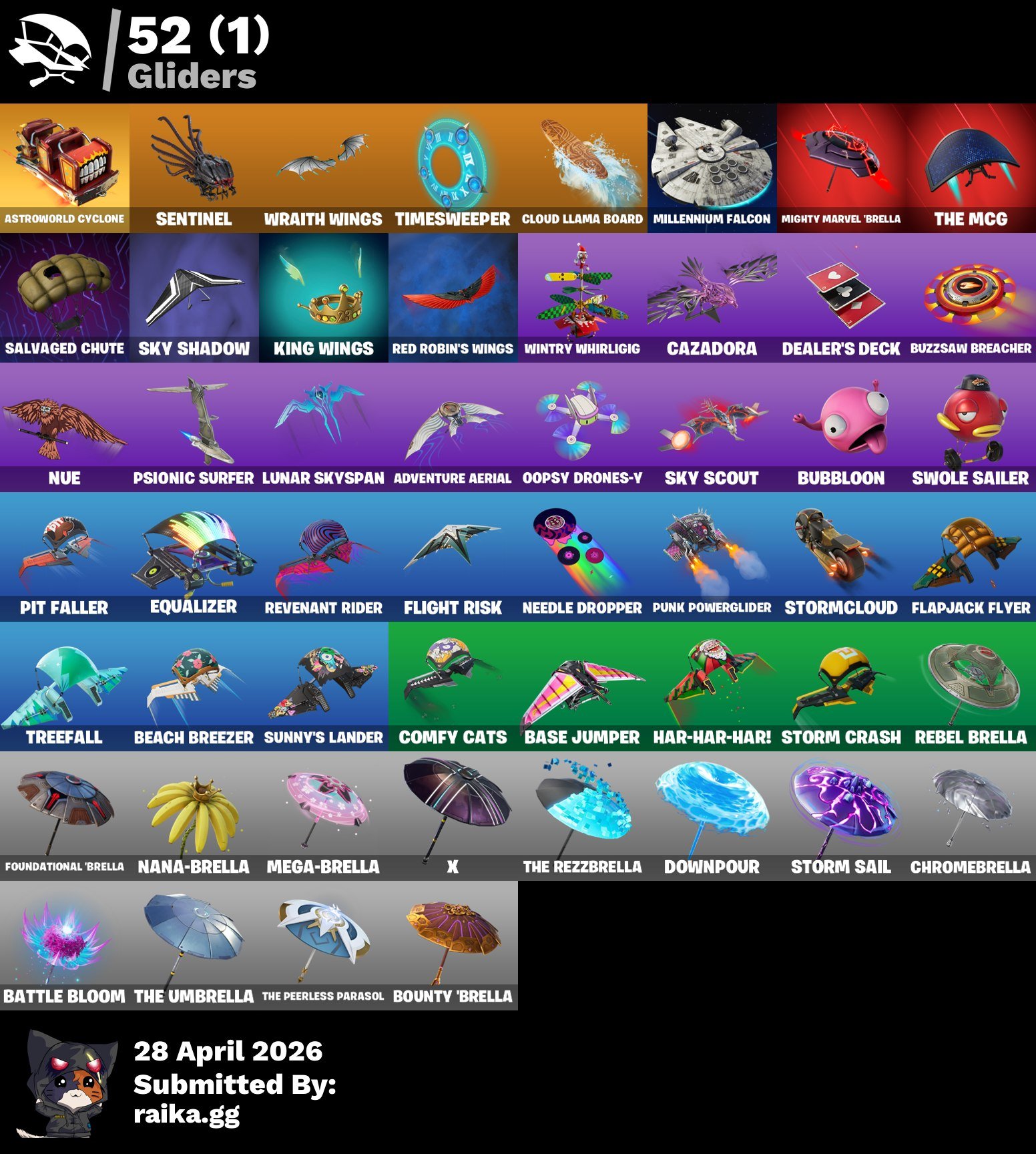 35 skins ASTROWORLD CYCLONE, Sale, skins 35