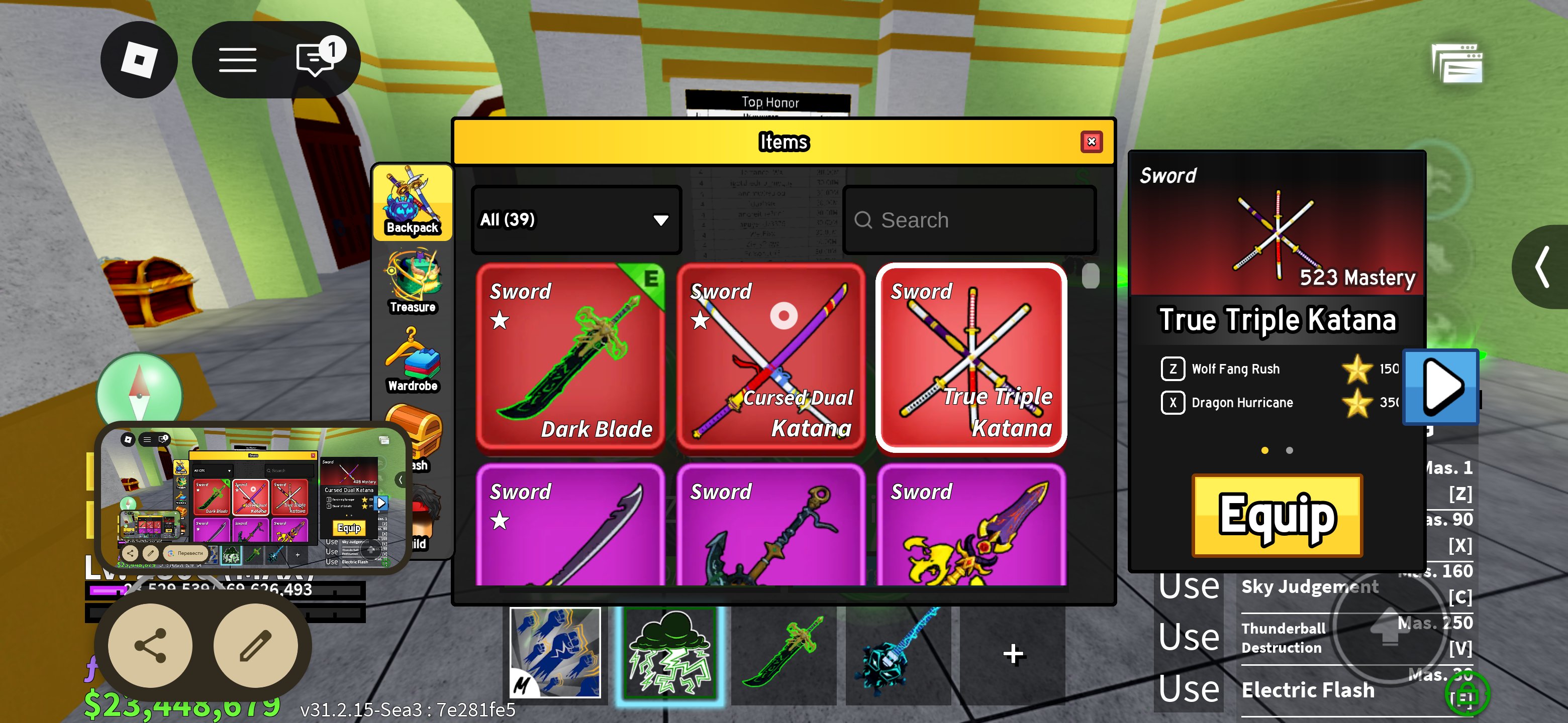 Blox Fruits Account udidhdohdpxhcochxpxxcpuccucodjd, Sale, Voice chat: No
