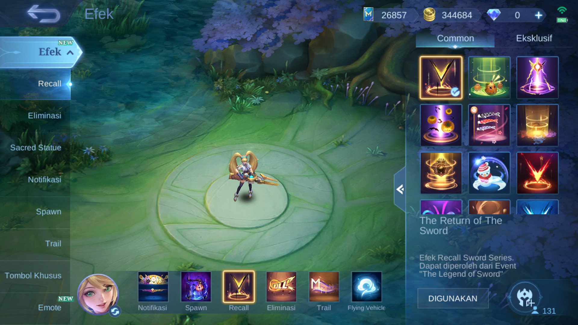 Hero 131|Skin 375|Legend Freya|CC Bened|ASP Ruby|TFM Aldous|Lucbox Fanny,Haya,Kagura,Moskov ML952B, Sale, Rank: Mythic, Level: 87, Winrate: 50%, Heroes: 131, Skins: 375