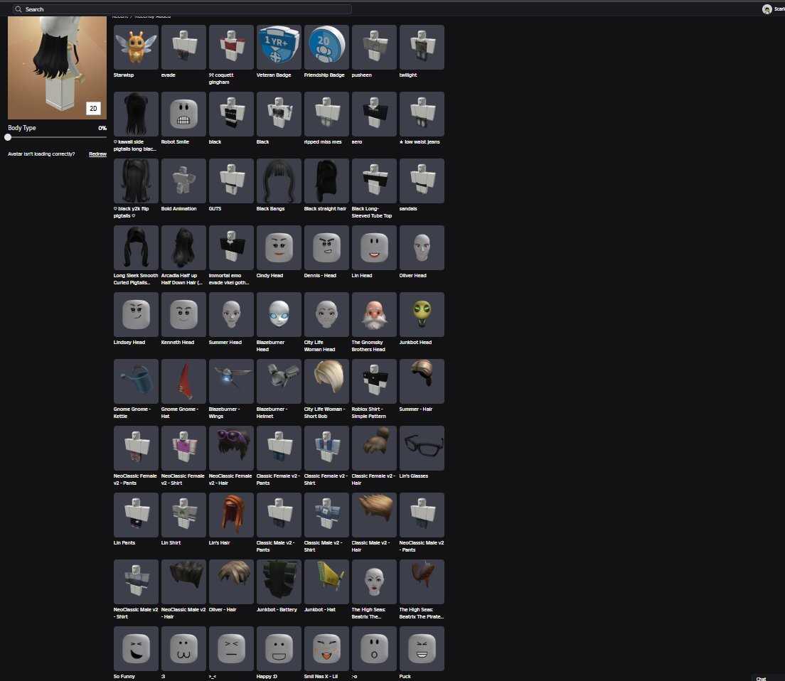 💸【 78000 ROBUX TOTAL 】💸 🌸 WOMEN'S🌸🖤 SKINS+ ACCES+ ANIMS < WITHOUT MAIL, Sale, Voice chat: No