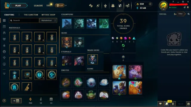 NA 🌎 RANKED READY✅350RP✅ 30 LVL {Unopened Loot} Unverified, Sale, level 30, champions 10, skins 2, Unranked